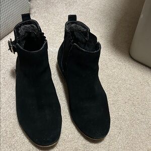 White Mountain Black Ankle Booties